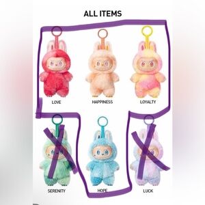 Labubu Big Into Energy Vinyl Face Plush Pendant